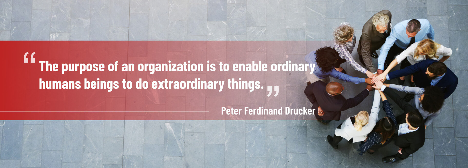 Quotation from Peter Ferdinand Drucker
