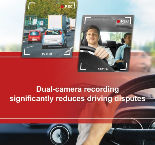 Dual-Lens Dash Cam Banner