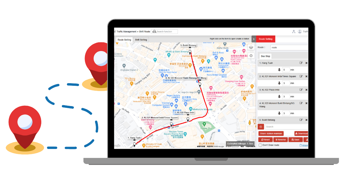 Track Bus Time On Eup APP