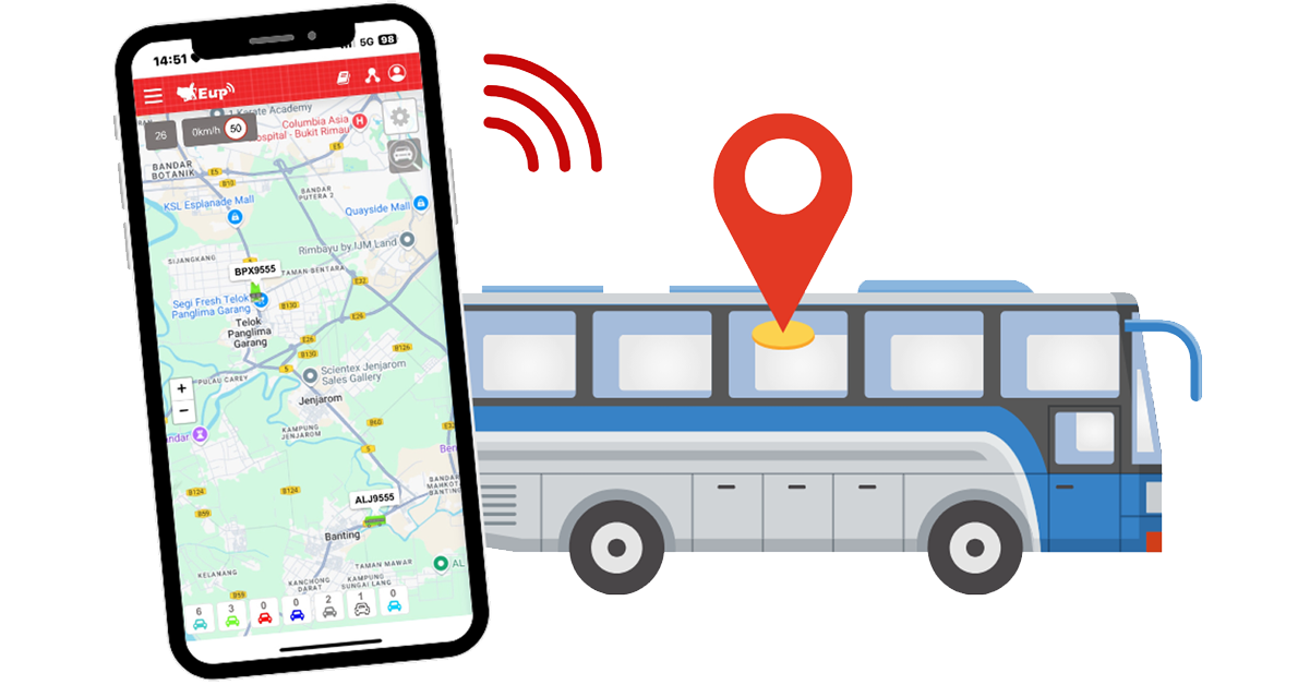 Track Bus Time On Eup APP