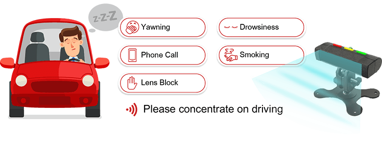 Detection Items Of Driver Management System