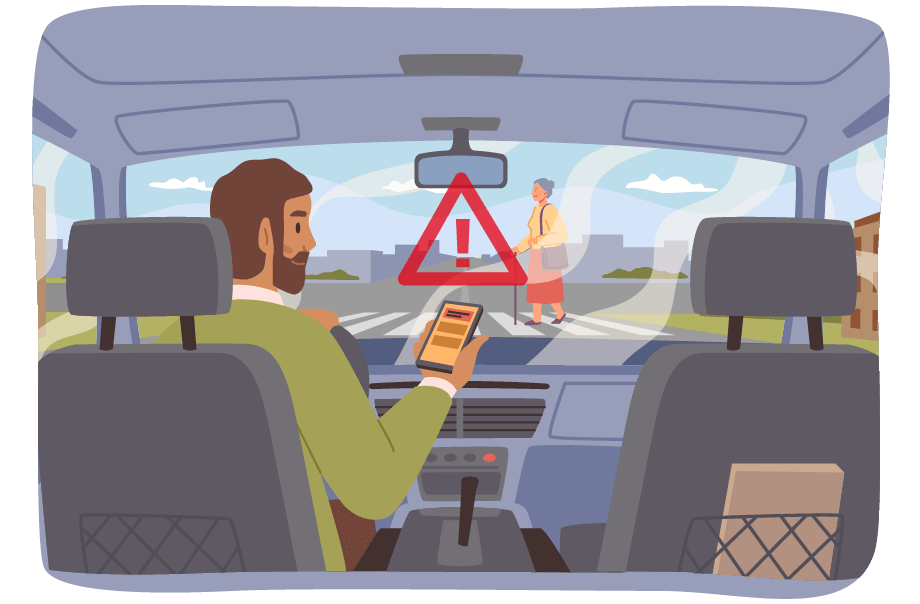 Driver’s Distraction Detection And Alert