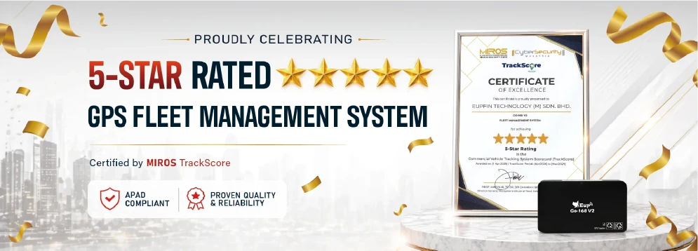 Eup Achieves MIROS TrackScore Five-Star Rating, Demonstrating Professional Strength in Fleet Management